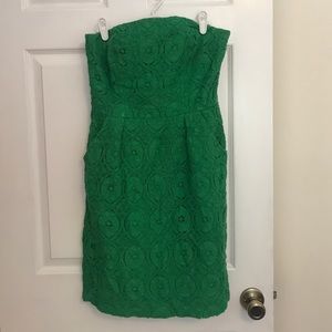 Beth Bowley strapless lace dress